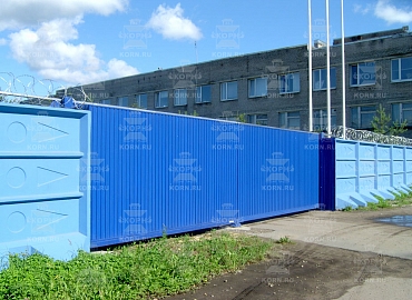 Откатные ворота серии ПРОФ